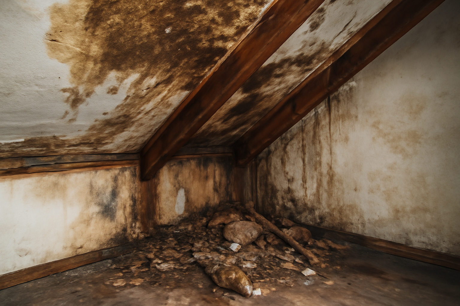 Attic Water Damage Restoration in Zia Pueblo, NM