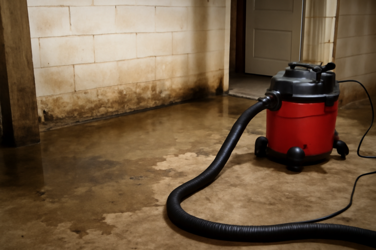 Basement Water Extraction