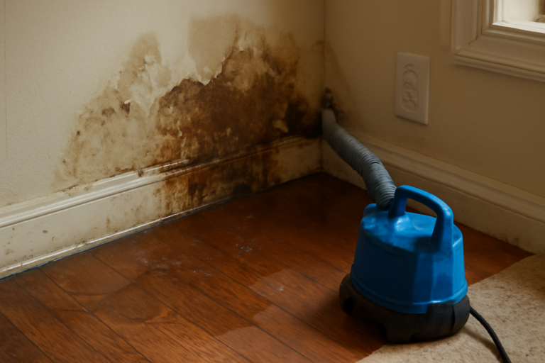 Burst Pipe Water Removal