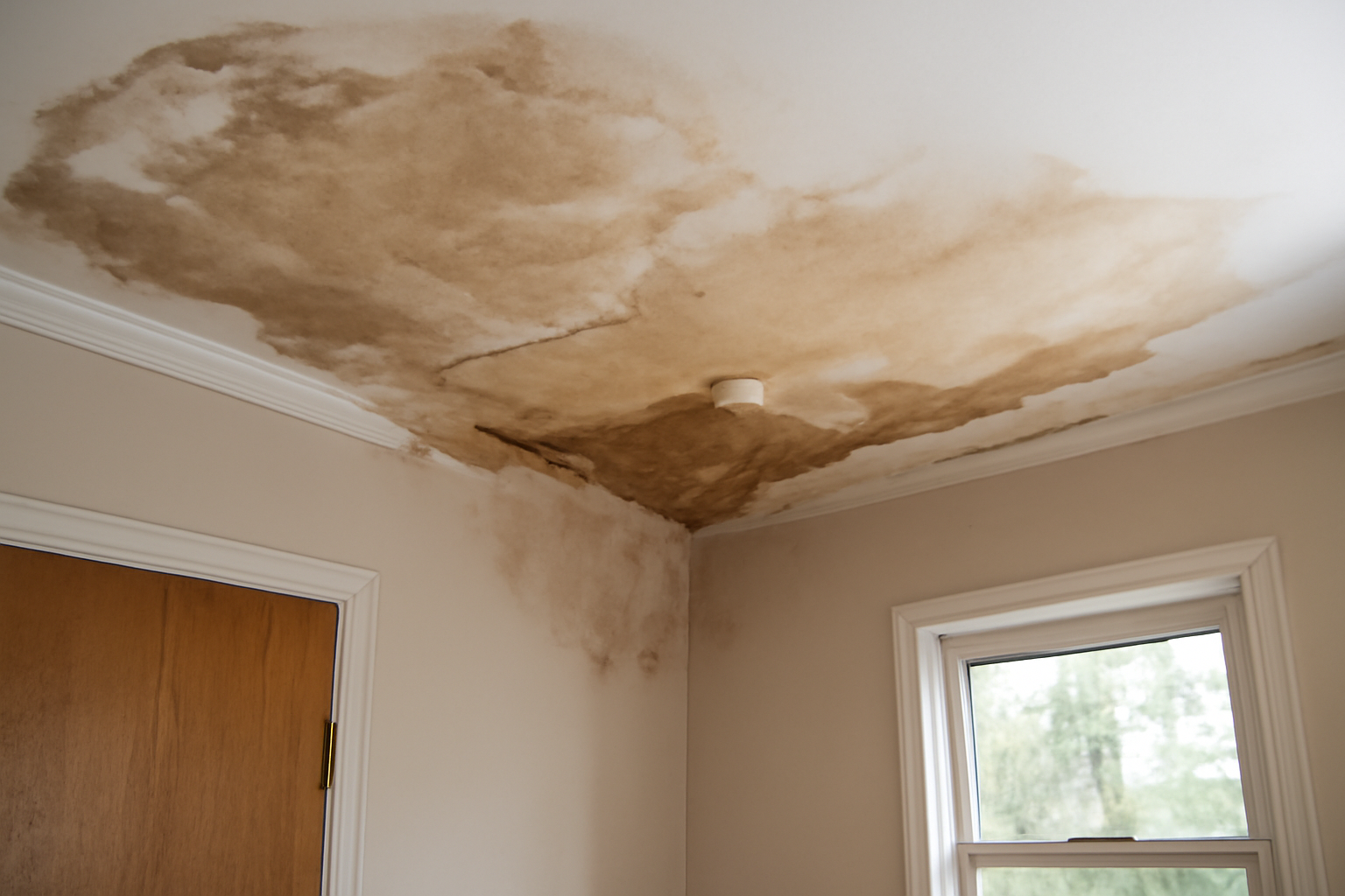 Ceiling Drywall Water Damage Restoration in Zia Pueblo, NM