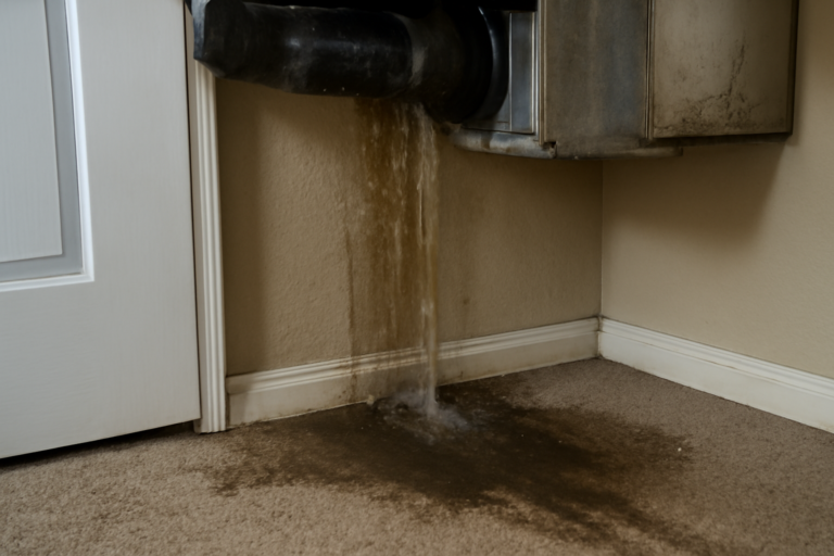HVAC Leak Water Removal