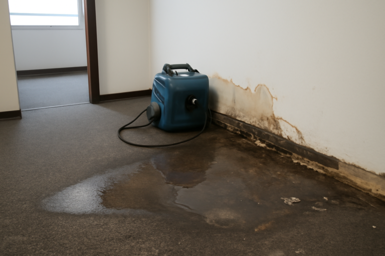 Office Building Water Extraction