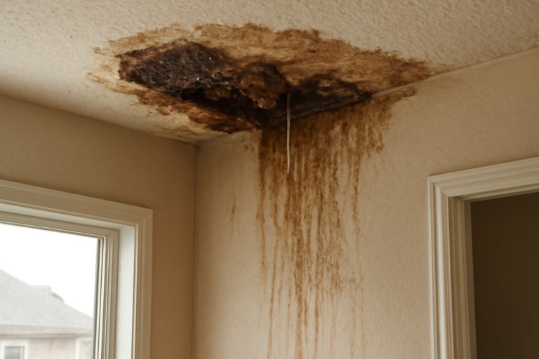 Roof Leak Water Removal