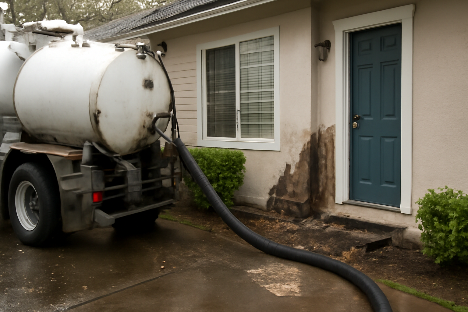 Truck-Mounted Water Extraction in Zia Pueblo, NM