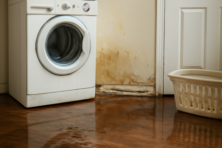 Washing Machine Overflow Water Removal