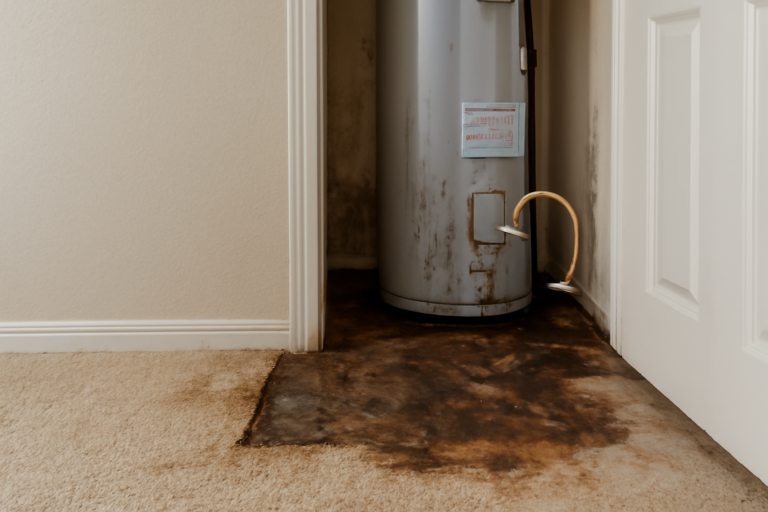 Water Heater Leak Water Removal
