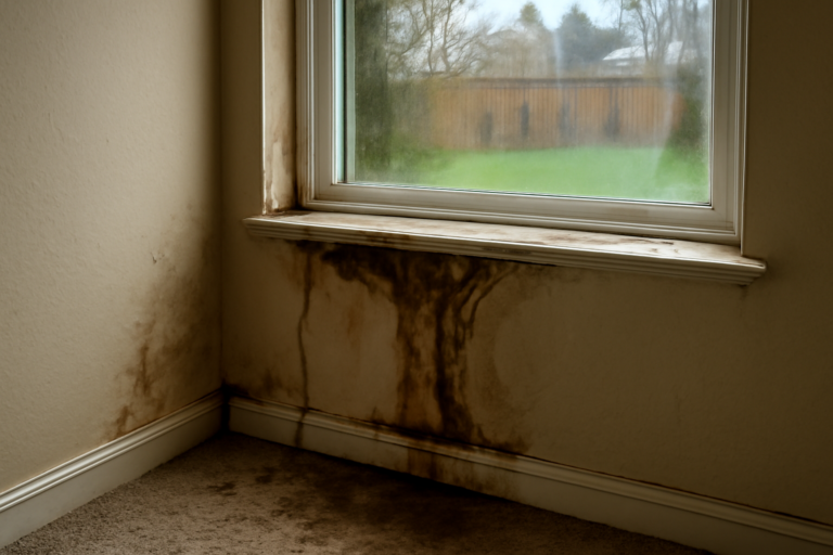 Window Leak Water Removal
